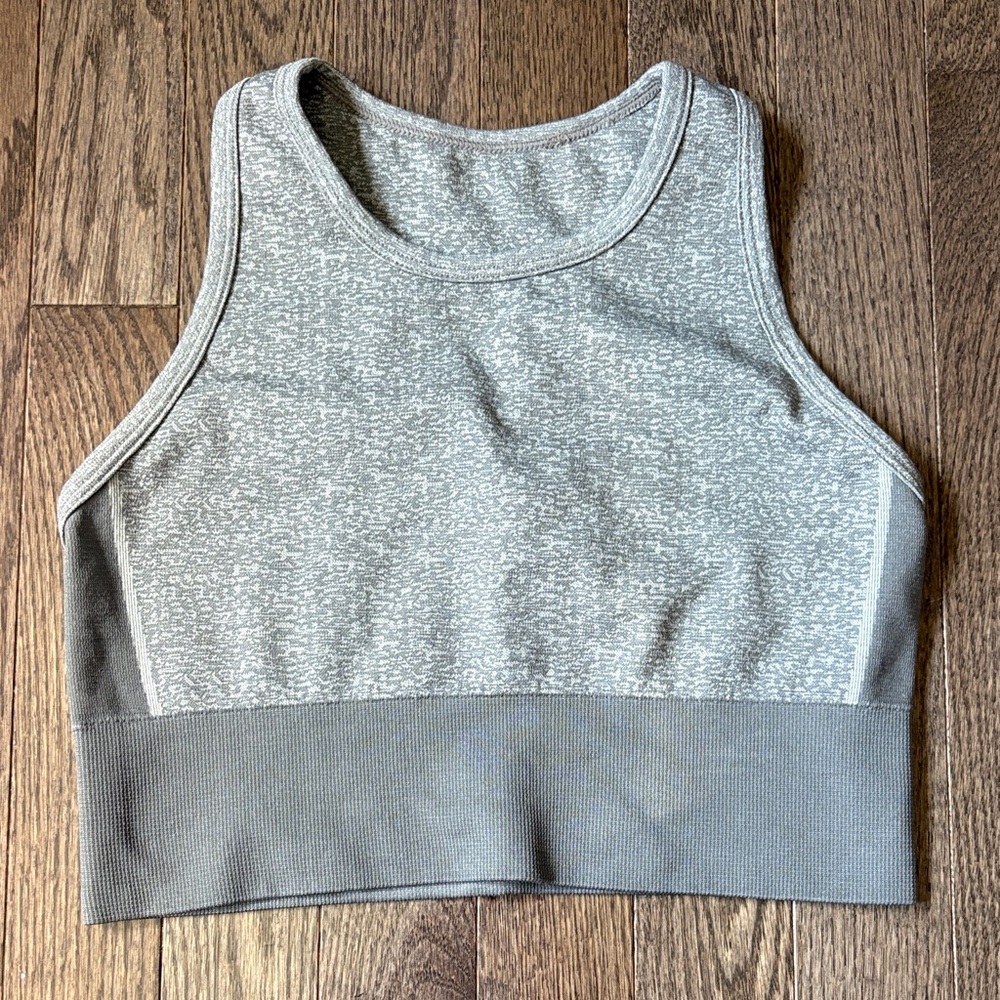 Gray Women's Sports Bra